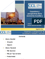 Cesar Penaranda - Coyuntura y Perspectivas de La EconomiÂ-A Mundial y Nacional