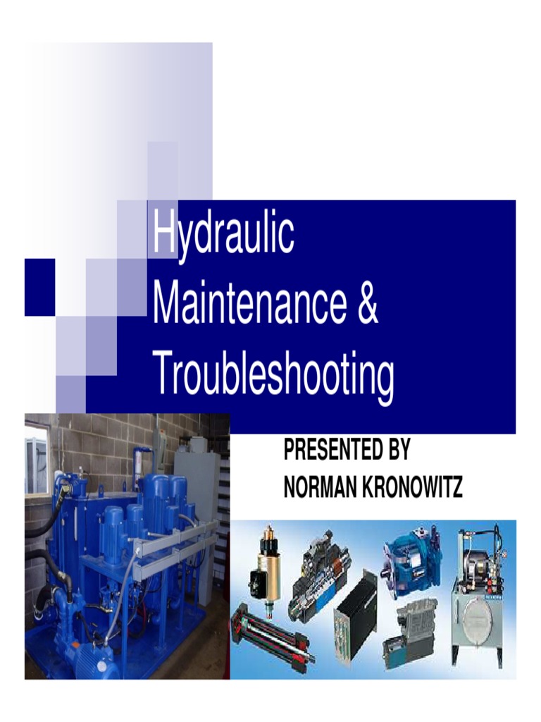 Troubleshooting Hydraulic Systems A Guide to Identifying and Solving