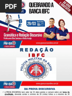 Redação - Pm-ba (Ibfc)