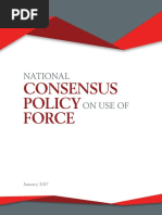 National Consensus Policy on Use of Force