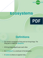 Introduction To Ecosystems Presentation - Basic