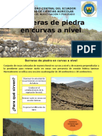 Barreras de Piedra en Curvas A Nivel