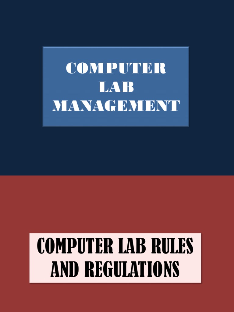 Computer LAB Management PDF Copyright Plagiarism
