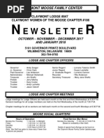 Moose Newsletter Oct Nov Dec 2017 and Jan 2018