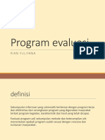 Program Evaluasi 2016