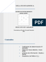 II. Selección de Predictores