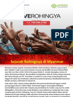 Sejarah Rohinya Di Myanmar - Sinergi Foundation