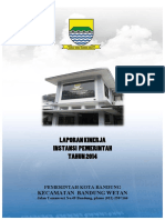 LAKIP Kecamatan Bandung Wetan Kota Bandung 2015