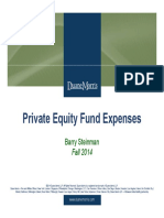 Private Equity Fund Expenses