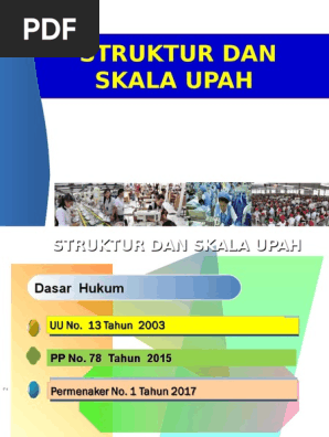contoh surat pernyataan struktur dan skala upah - dapatkan