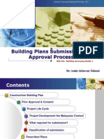 Building Plans Submission and Approval Process