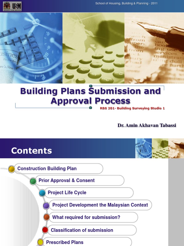 Building Plan Submission in Malaysia | PDF | Design | Project Management