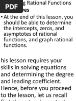 Graphing Rational Functions