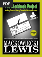 Download The Checkbook Project classroom economy financial literacy by Mackowiecki Lewis SN36084184 doc pdf