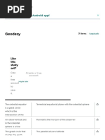 Geodesy Flashcards - Quizlet