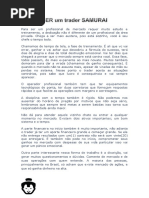 Setup Samurais - Seja Um Trader Samurais