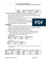 Lecture Notes For DBMS: Decomposition