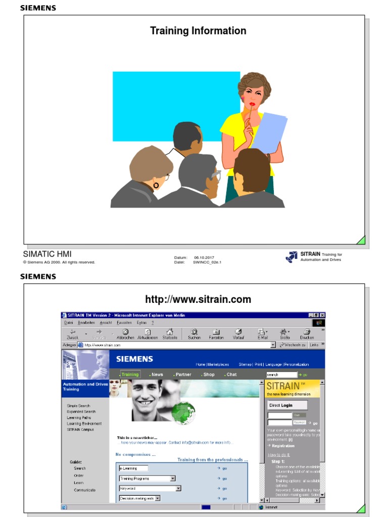 Training Information: Simatic Hmi | PDF