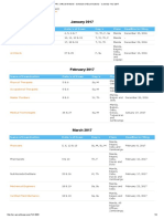 PRC Sked of Exam 2017