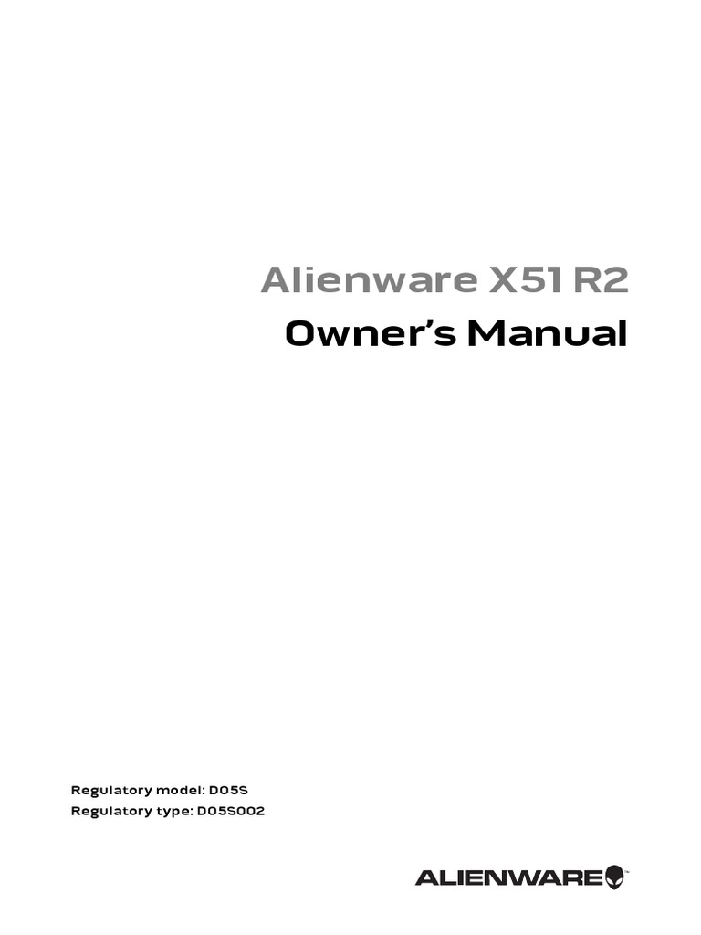 Alienware X51 R2 Owner S Manual En Us Booting Bios