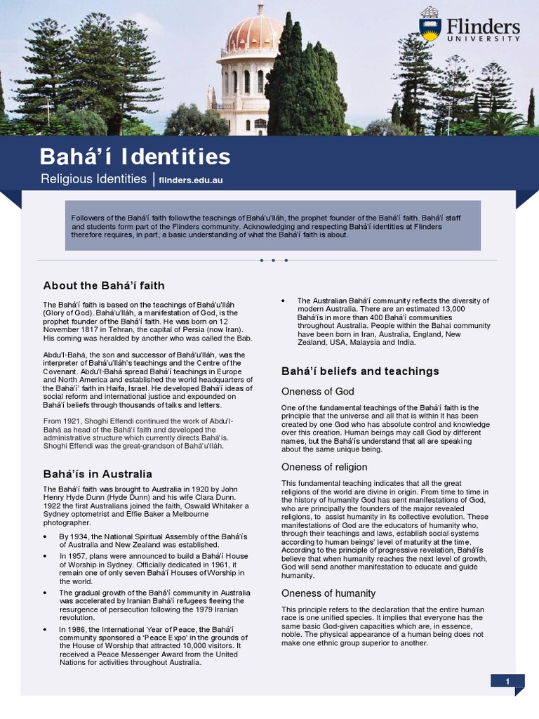 Bahai Identities Baháí Faith Abrahamic Religions - 