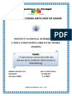 Importancia Da Dança Tradicional No Ambito Educacional Senegal