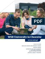 Informator 2017-Wyższa Szkoła Bankowa W Chorzowie - Eng