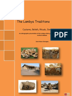 The Lambya Traditions: Customs, Beliefs, Rituals, Dances & Rites Vol 1.