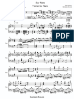 Star Wars Piano Sheet Music PDF