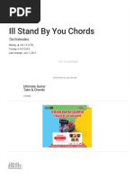 The Pretenders Ill Stand By You Chords Chords Ver 2 By