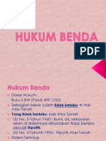 Hukum Benda