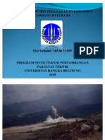 Kajian Geometris Peledakan Overburden PDF