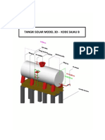 Tangki Solar Model 3d - Kode Sajau B-1