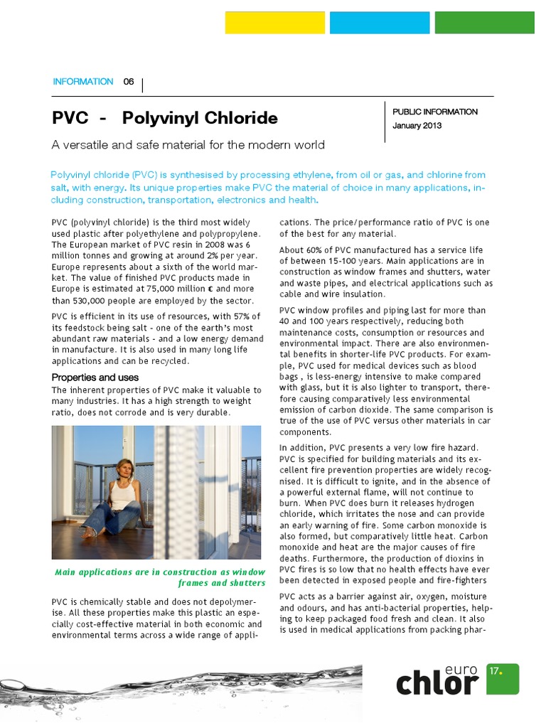06 PVC Polyvinyl Chloride PDF | PDF | Polyvinyl Chloride | Incineration