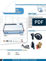 Caracteristicas MVT380