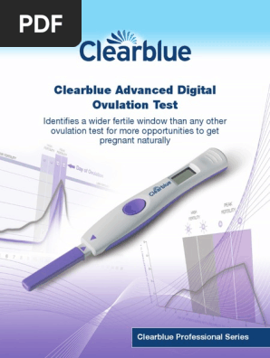 Cb Advanced Digital Ovulation Test Pdf Luteinizing Hormone Menstrual Cycle