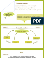 Geometría Analítica Recta y Plano