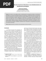 A Perspectiva Biomédica Dos Transtornos Alimentares