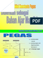 PEGAS] Optimalkan Konstanta Pegas dengan Standar Deviasi