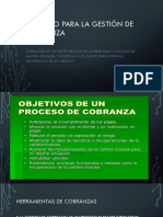 PROCESO para La Gestión de Cobranza