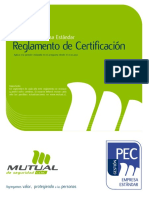 PEC Reglamento de Certificación