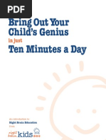 Download Your Childs Genius 10aday by evian SN36087149 doc pdf