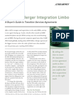 III. Further Publications - Avoiding Merger Integration Limbo