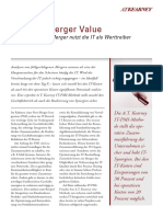 III. Further Publications - IT + IT = Merger Value (German)