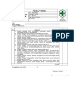 Daftar Tilik Sop Pendaftaran