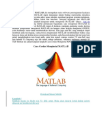 Cara Cerdas Menginstal MATLAB