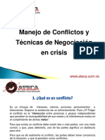 Conflictos y Negociaci+¦n en crisis ATECA ---