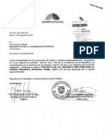 Proyecto de Ley Org Nica Reformatoria Al C Digo Org Nico Integral Penal, Coip Tr. 298027 PDF