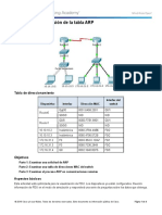 5.3.2.8 Packet Tracer - Examine The ARP Table