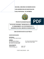 Proyecto Programa Preventivo